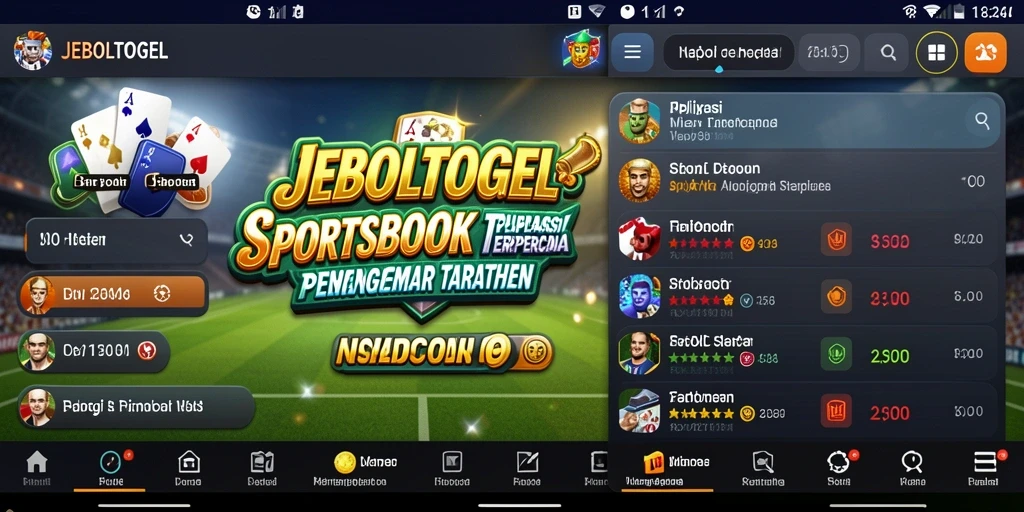Tampilan menarik dari JEBOLTOGEL dalam taruhan olahraga.