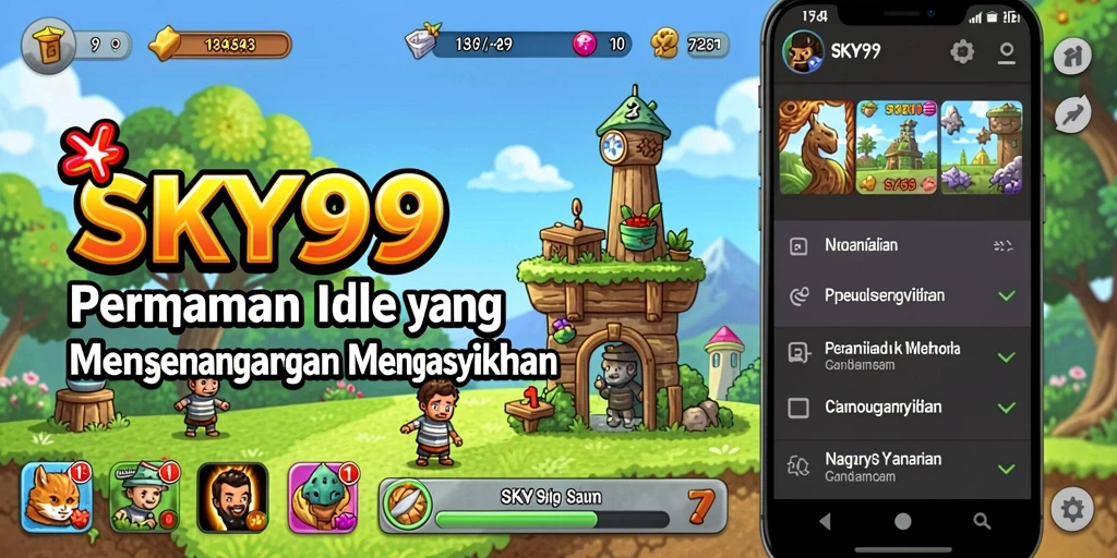 Tampilan gameplay <strong>SKY99</strong> yang menarik dan menawan.