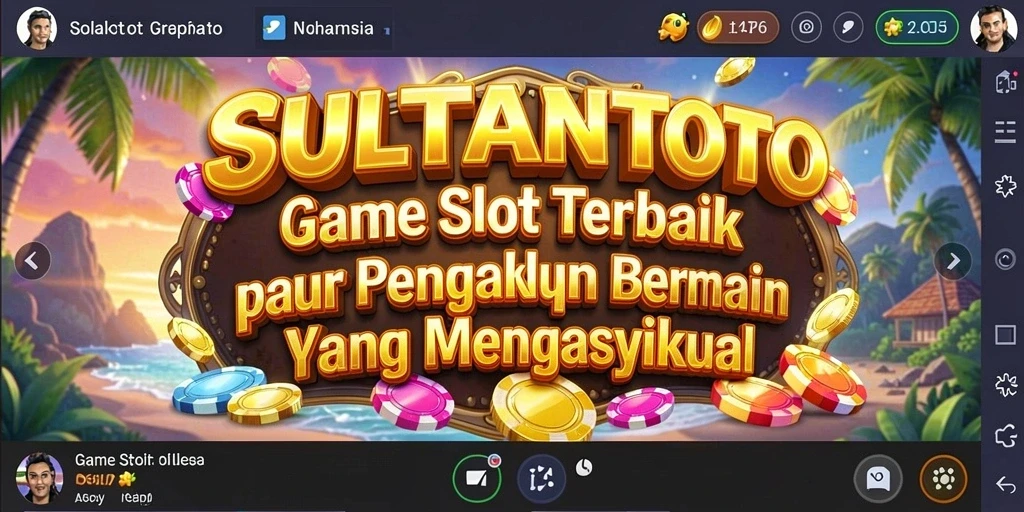 Gameplay SULTANTOTO yang seru dan mengasyikkan dalam permainan Slot.